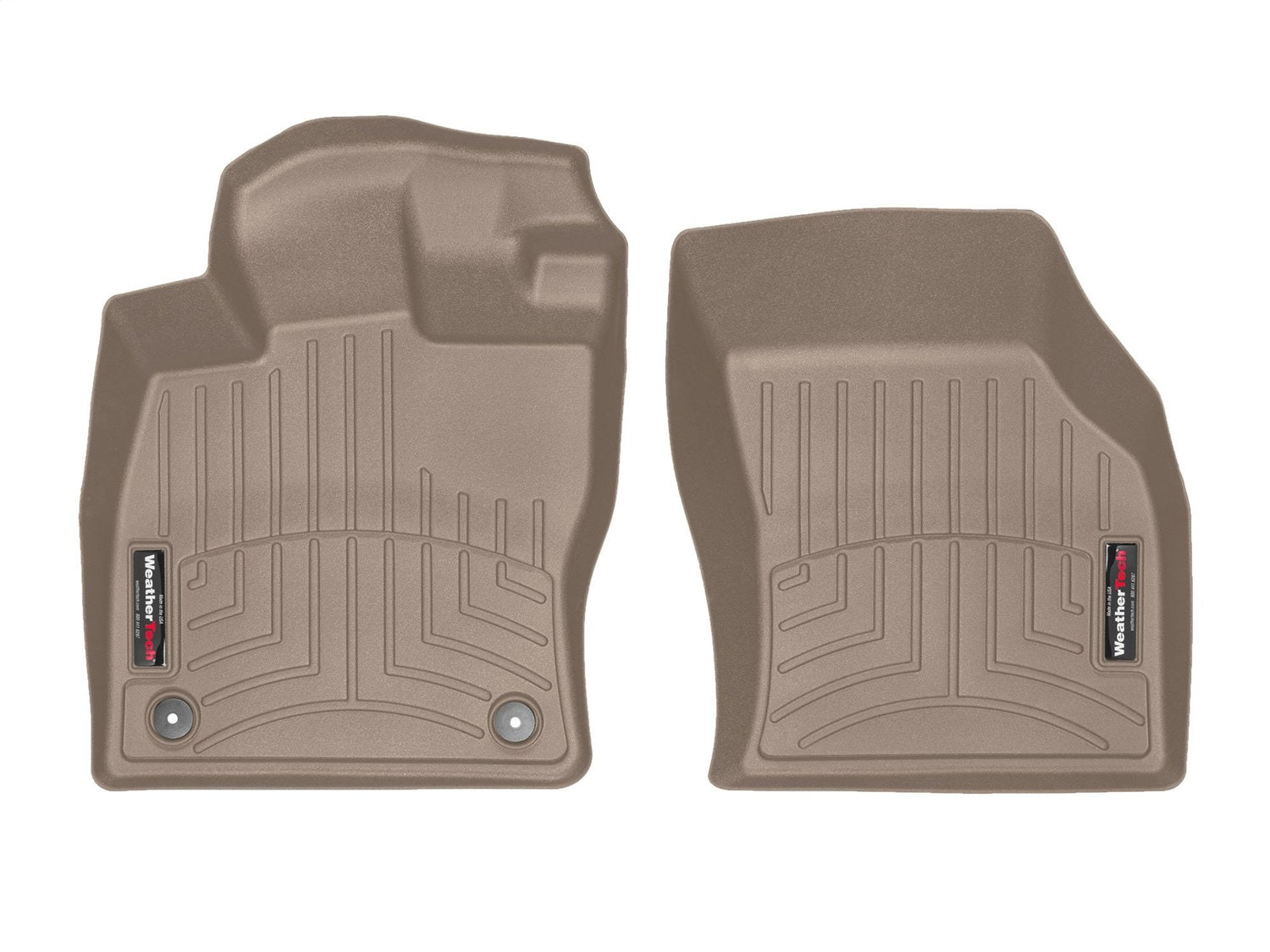 Weathertech - FloorLiner™ DigitalFit® Tan Front & Rear Set 19-25 Volkswagen Jetta - 451317-1-2IM