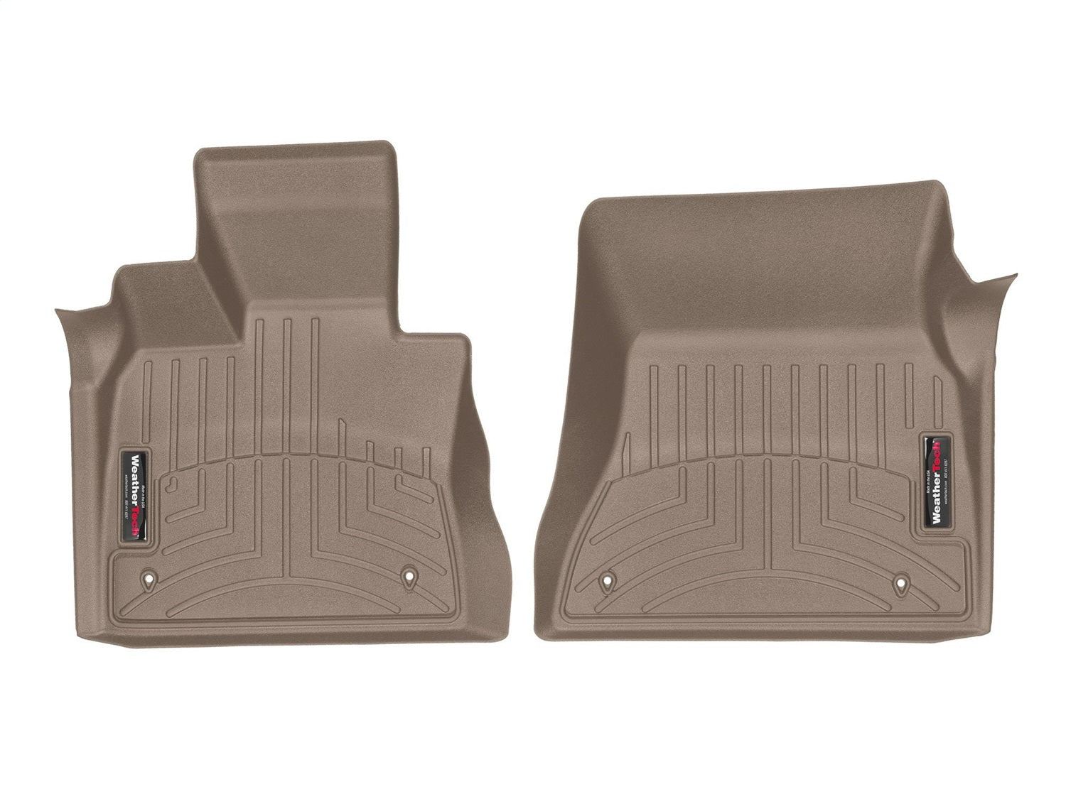 Weathertech - FloorLiner™ DigitalFit® Tan Front, Rear & Third Row Set 17-18 BMW X5 - 4513351-45559-2-3