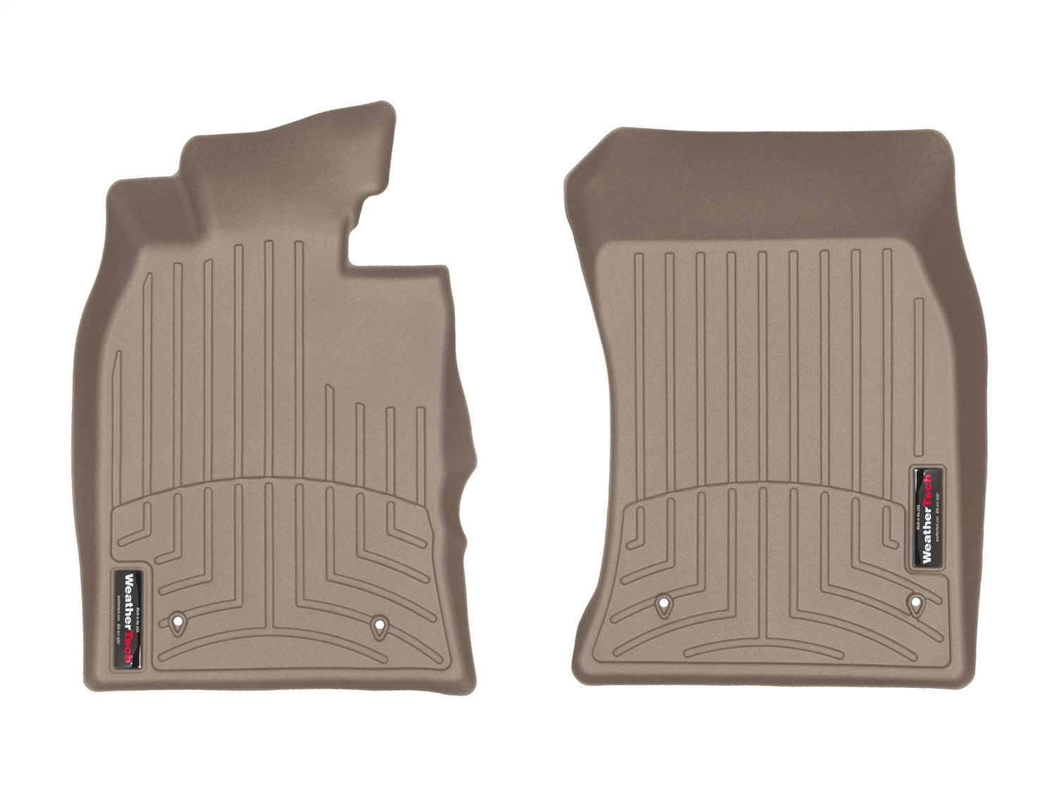 Weathertech - FloorLiner™ DigitalFit® - Tan Front 02-07 Mini Cooper - 451371
