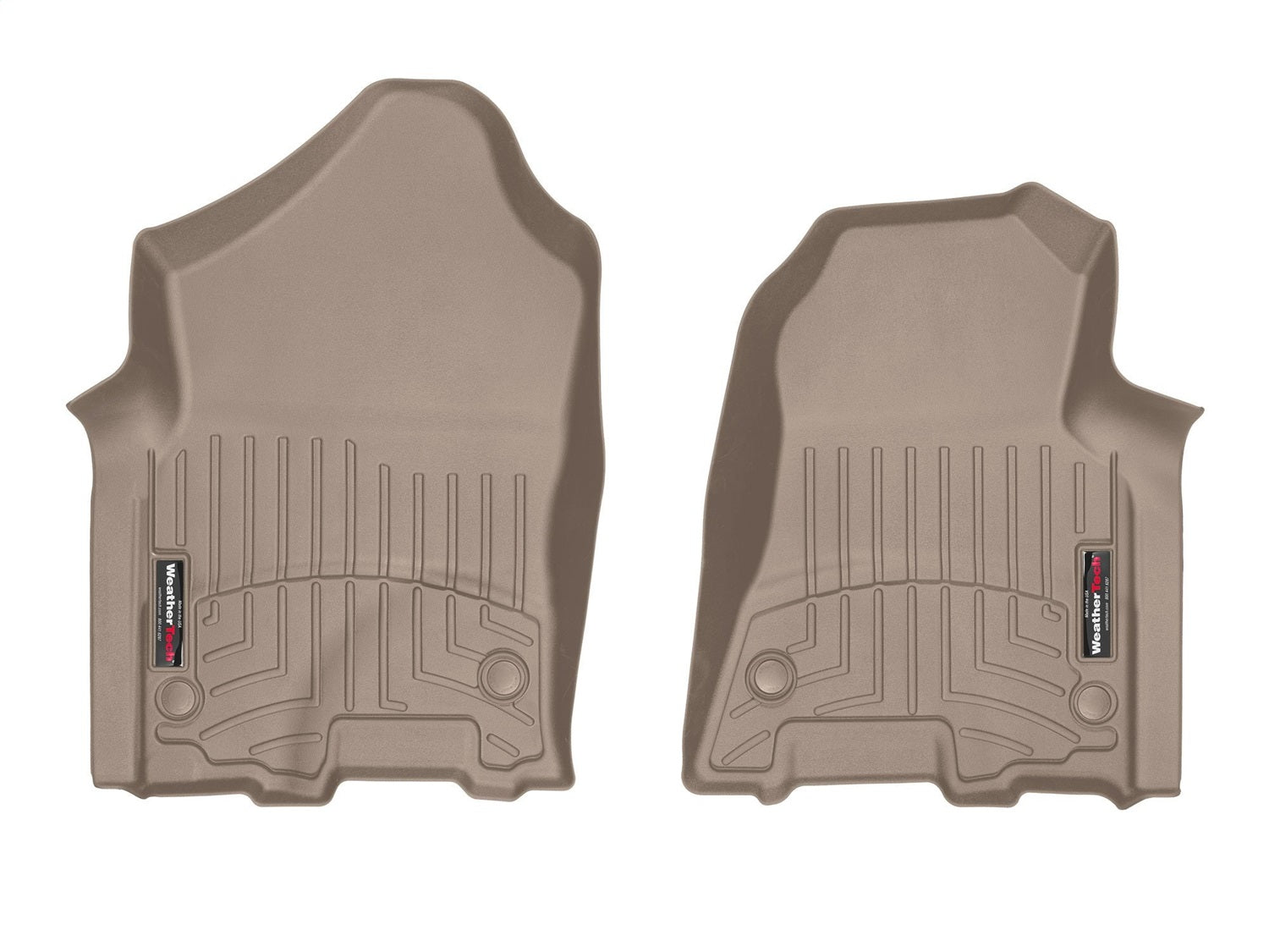Weathertech - FloorLiner™ DigitalFit® Tan Front & Rear Set 19-24 Ram 1500 - 451428-1-2IM
