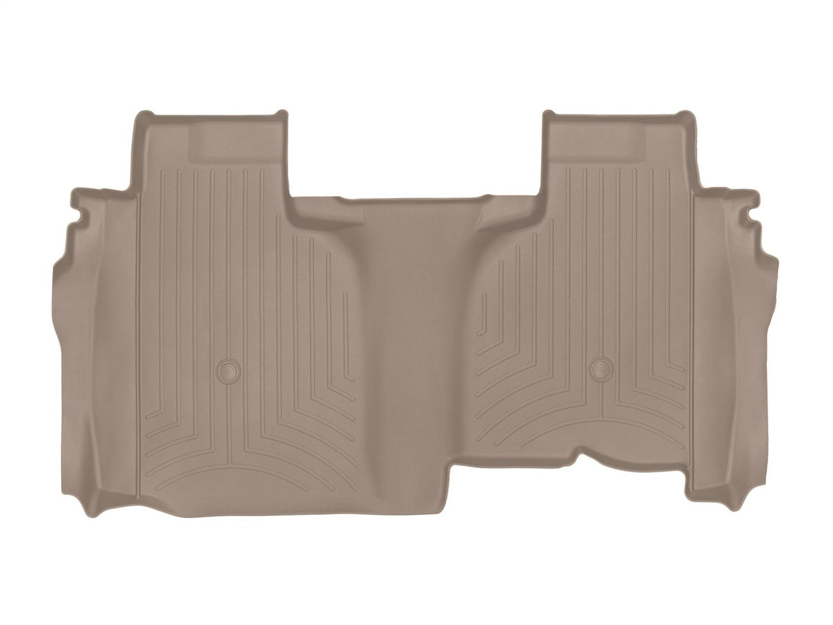 Weathertech - FloorLiner™ DigitalFit® - Tan Rear 19-26 Chevrolet Silverado-1500 / 19-26 GMC Sierra-1500 - 4514367
