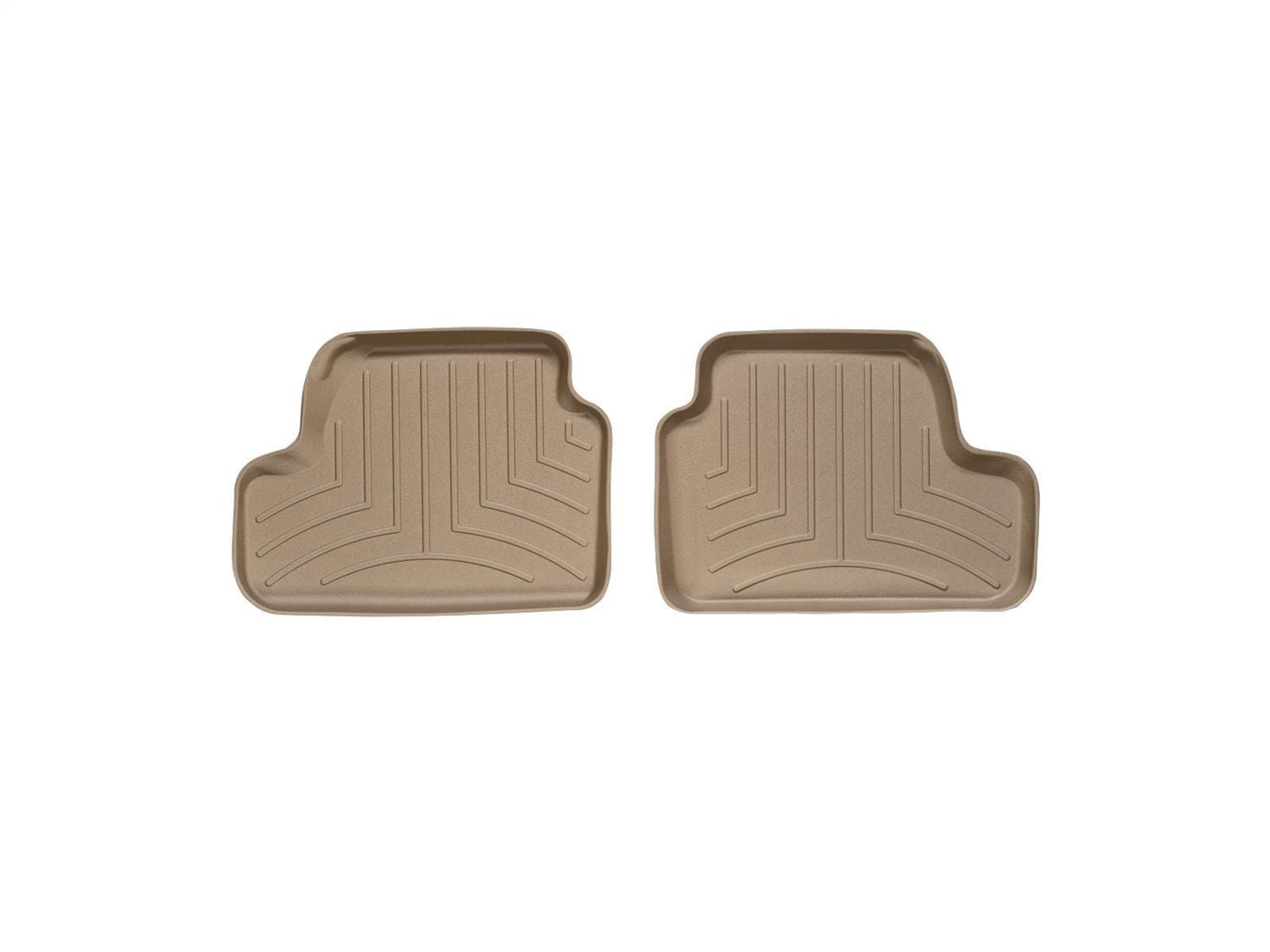 Weathertech - FloorLiner™ DigitalFit® - Tan Rear 07-13 BMW 3-Series / 08-13 BMW M3 - 451464