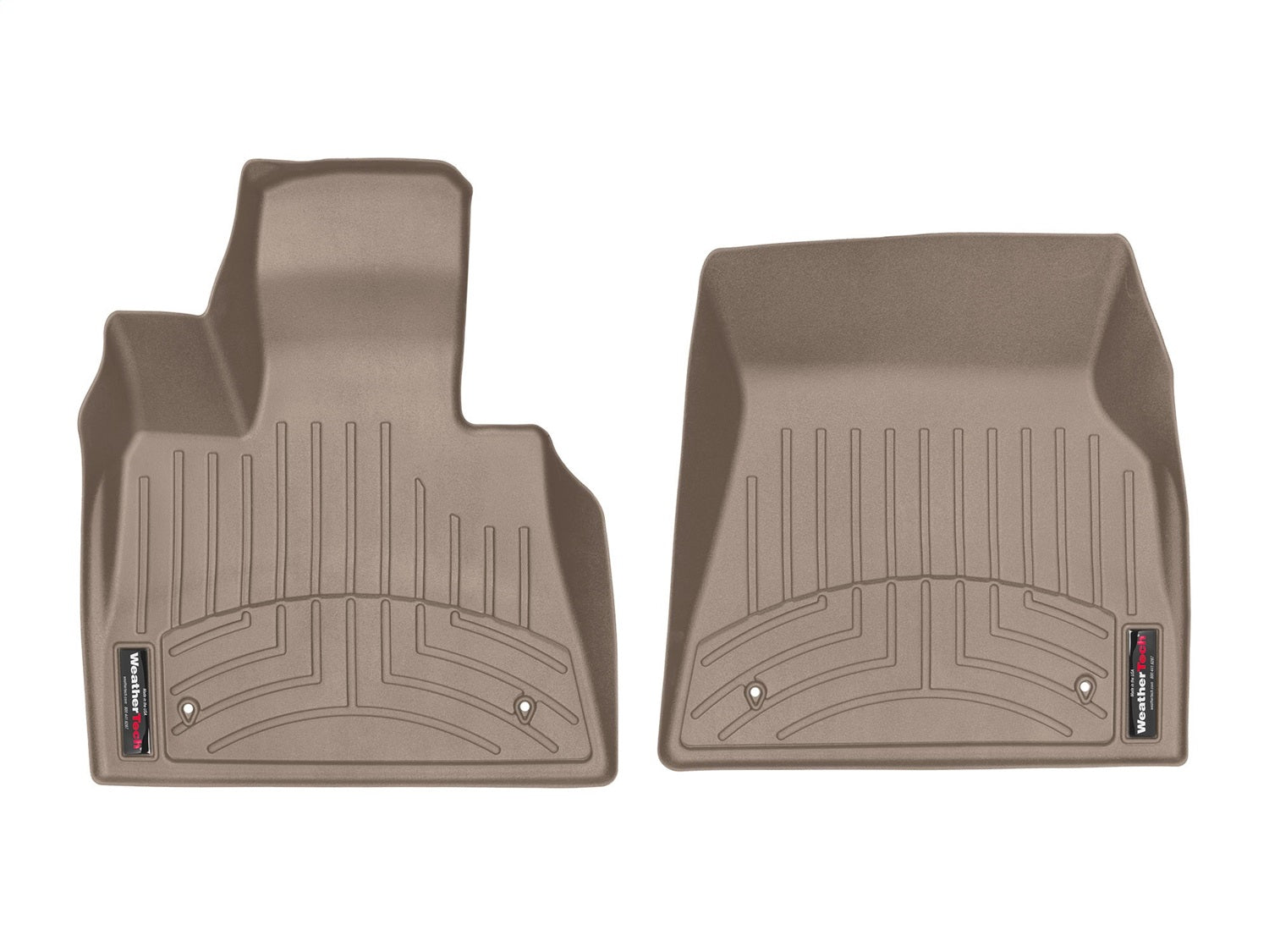 Weathertech - FloorLiner™ DigitalFit® Tan Front, Rear & Third Row Set 21-26 BMW Alpina-XB7 / 19-26 BMW X7 - 451507-1-3-4
