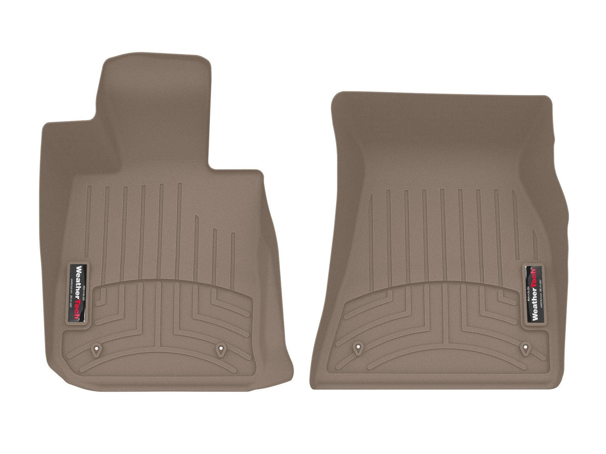 Weathertech - FloorLiner™ DigitalFit® Tan Front & Rear Set 19-20 BMW 3-Series - 451530-1-2