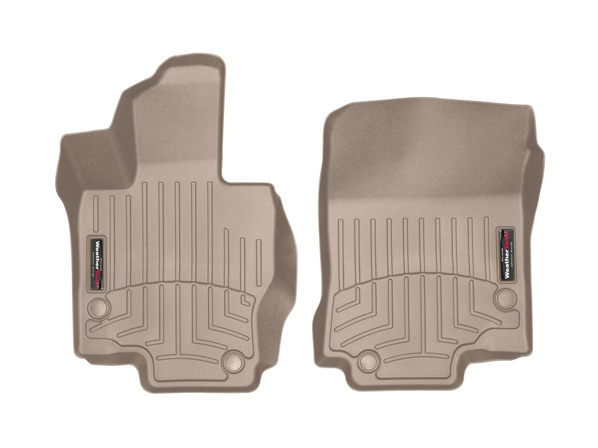 Weathertech - FloorLiner™ DigitalFit® Tan Front & Rear Set 20-26 Mercedes Benz GLE / 24-26 Mercedes Benz GLE63-AMG - 451