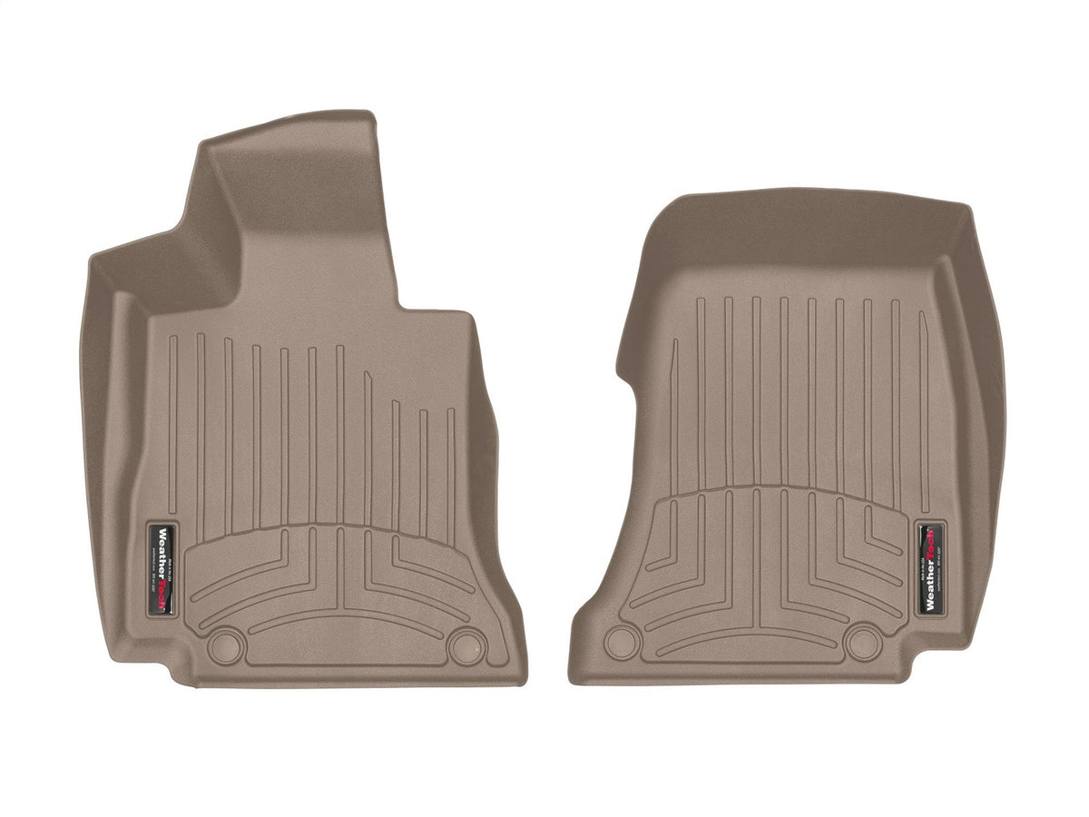 Weathertech - FloorLiner™ DigitalFit® Tan Front & Rear Set 19-26 Mercedes Benz AMG-GT - 451535-1-3