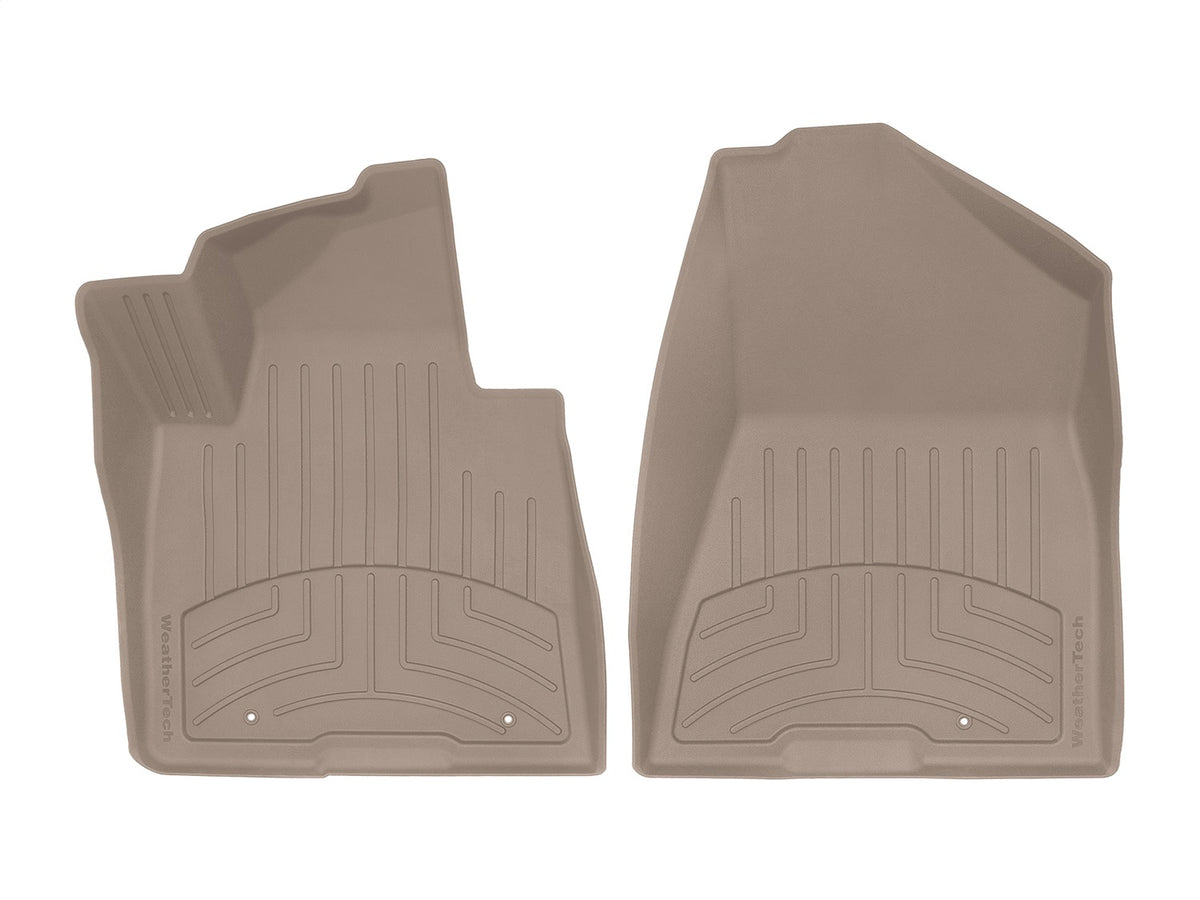 Weathertech - FloorLiner™ HP Tan Front & Rear Set 19-21 Hyundai Tucson / 17-22 Kia Sportage - 4515721IM-458162IM