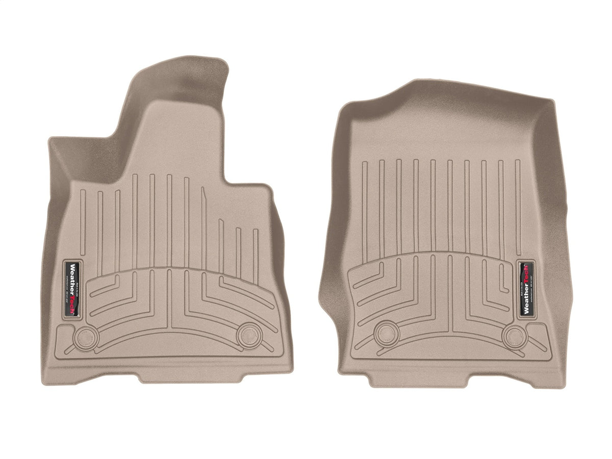 Weathertech - FloorLiner™ DigitalFit® Tan Front, Rear & Third Row Set 20-25 Lincoln Aviator - 451576-1-2-3IM