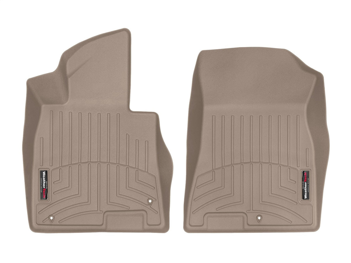 Weathertech - FloorLiner™ DigitalFit® Tan Front & Rear Set 20-26 Hyundai Sonata / 21-26 Kia K5 - 451598-1-2