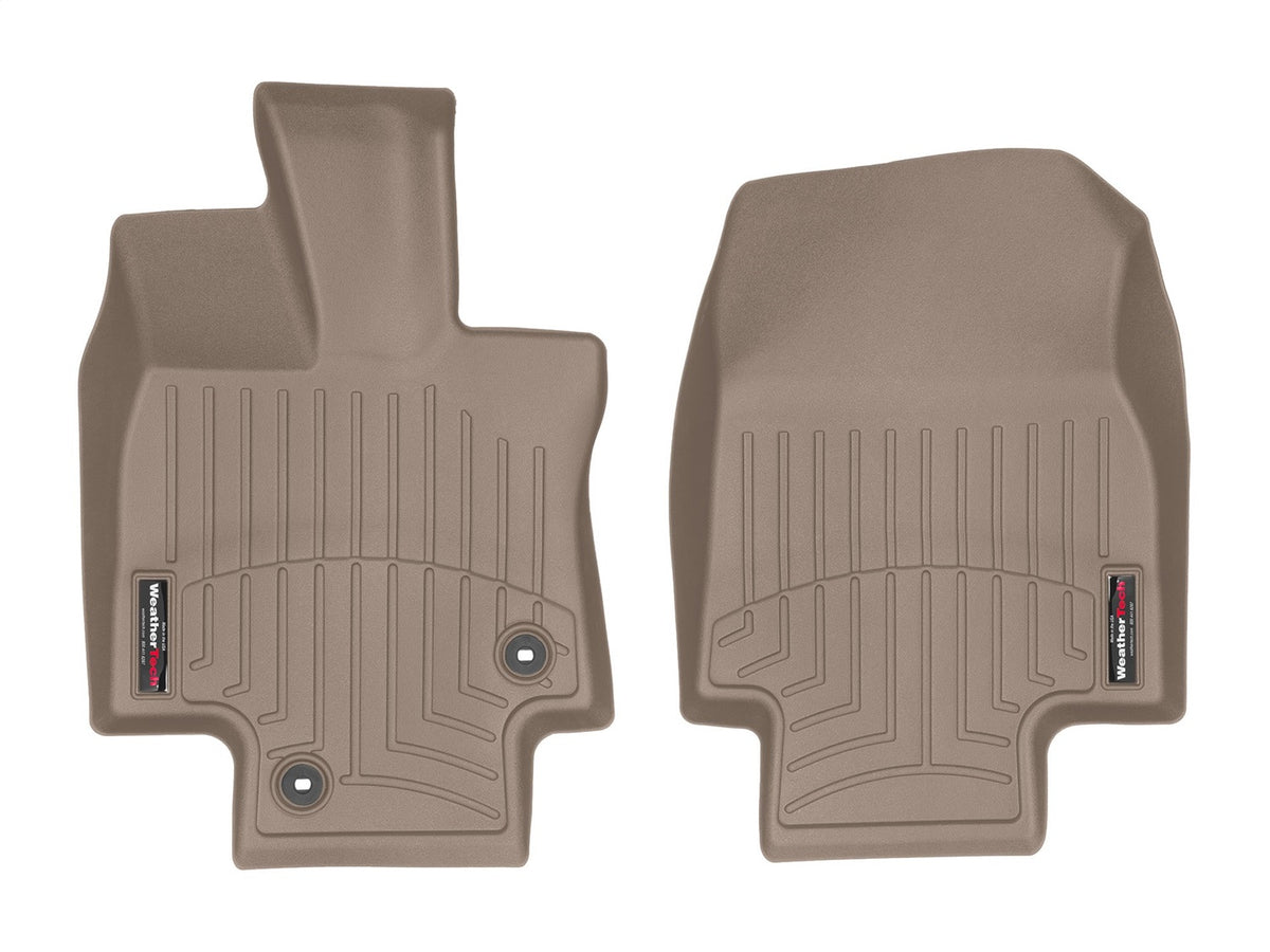 Weathertech - FloorLiner™ DigitalFit® Tan Front, Rear & Third Row Set 20-24 Toyota Highlander - 451609-1-4-3