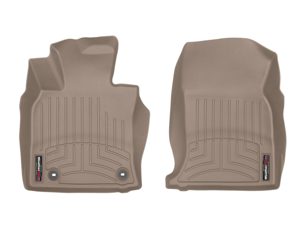 Weathertech - FloorLiner™ DigitalFit® Tan Front, Rear & Third Row Set 14-20 Mitsubishi Outlander / 21 Toyota Avalon / 20