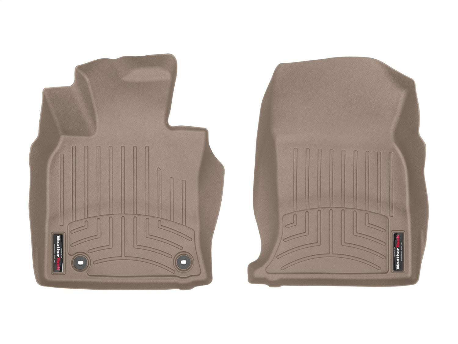 Weathertech - FloorLiner™ DigitalFit® Tan Front & Rear Set 20-24 Toyota Camry - 4516241-4512302