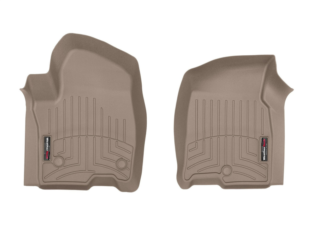 Weathertech - FloorLiner™ DigitalFit® Tan Front & Rear Set 21-25 Cadillac Escalade / 21-25 Chevrolet Suburban / 21-25 GM
