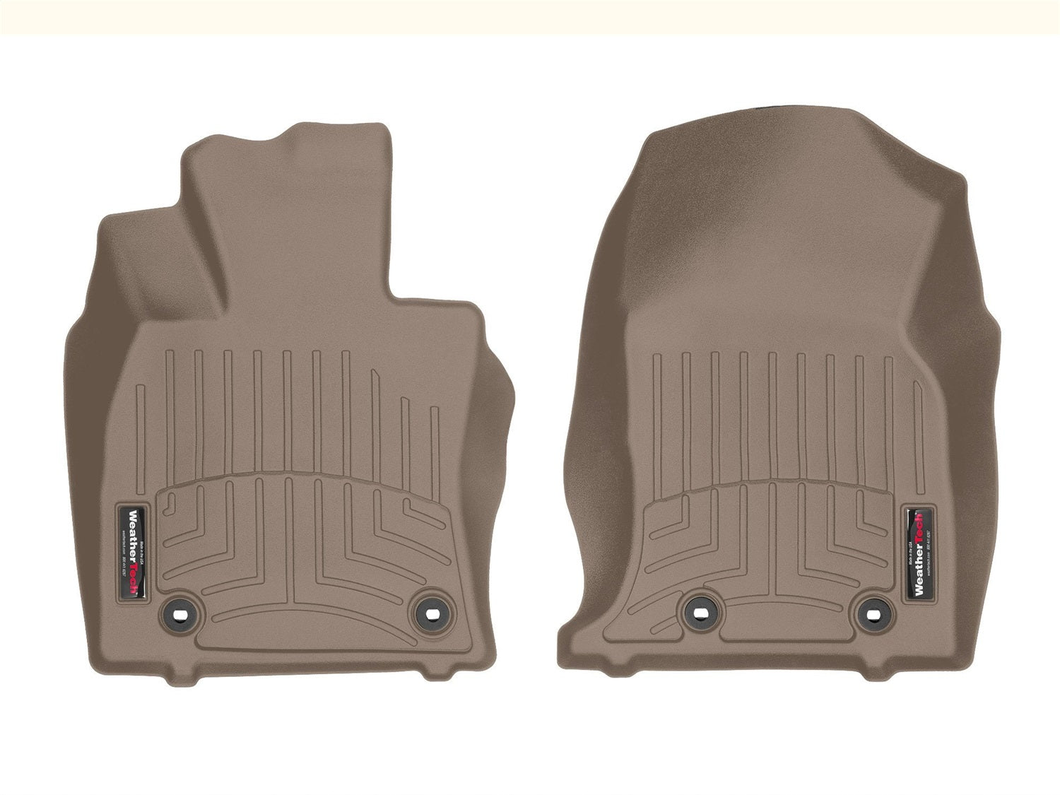 Weathertech - FloorLiner™ DigitalFit® - Tan Front 21-25 Lexus ES - 4516511