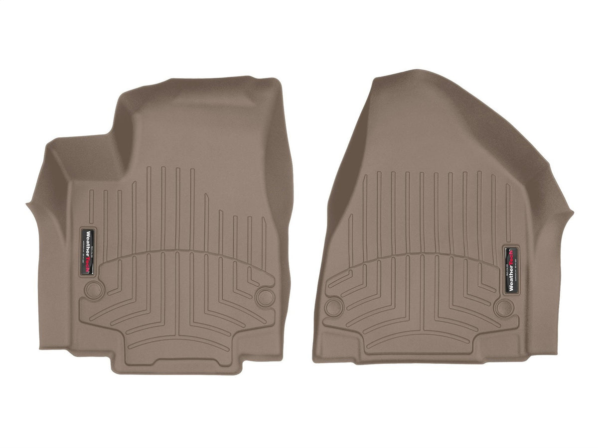 Weathertech - FloorLiner™ DigitalFit® Tan Front Set 21-26 Chrysler Pacifica - 4516621-459452