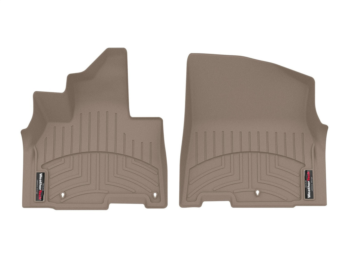 Weathertech - FloorLiner™ DigitalFit® Tan Front & Rear Set 22-26 Kia Carnival / 09-17 Volkswagen CC / 06-10 Volkswagen P
