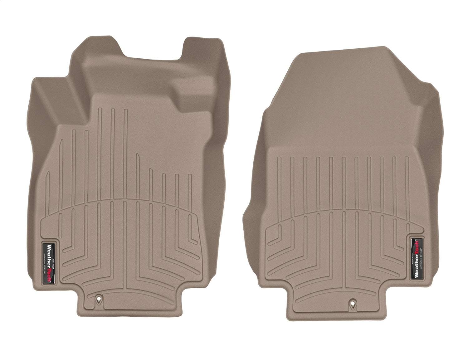 Weathertech - FloorLiner™ DigitalFit® - Tan Front 07-12 Nissan Versa - 451681