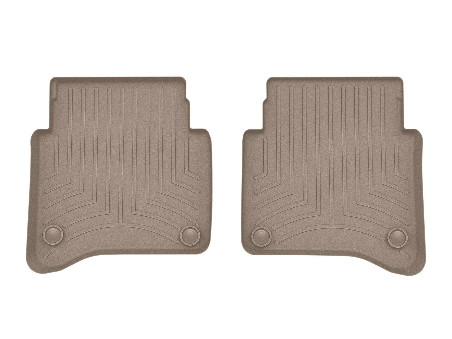 Weathertech - FloorLiner™ DigitalFit® - Tan Rear 21-26 Mercedes Benz S-Class / 24-26 Mercedes Benz S63-AMG - 4517012