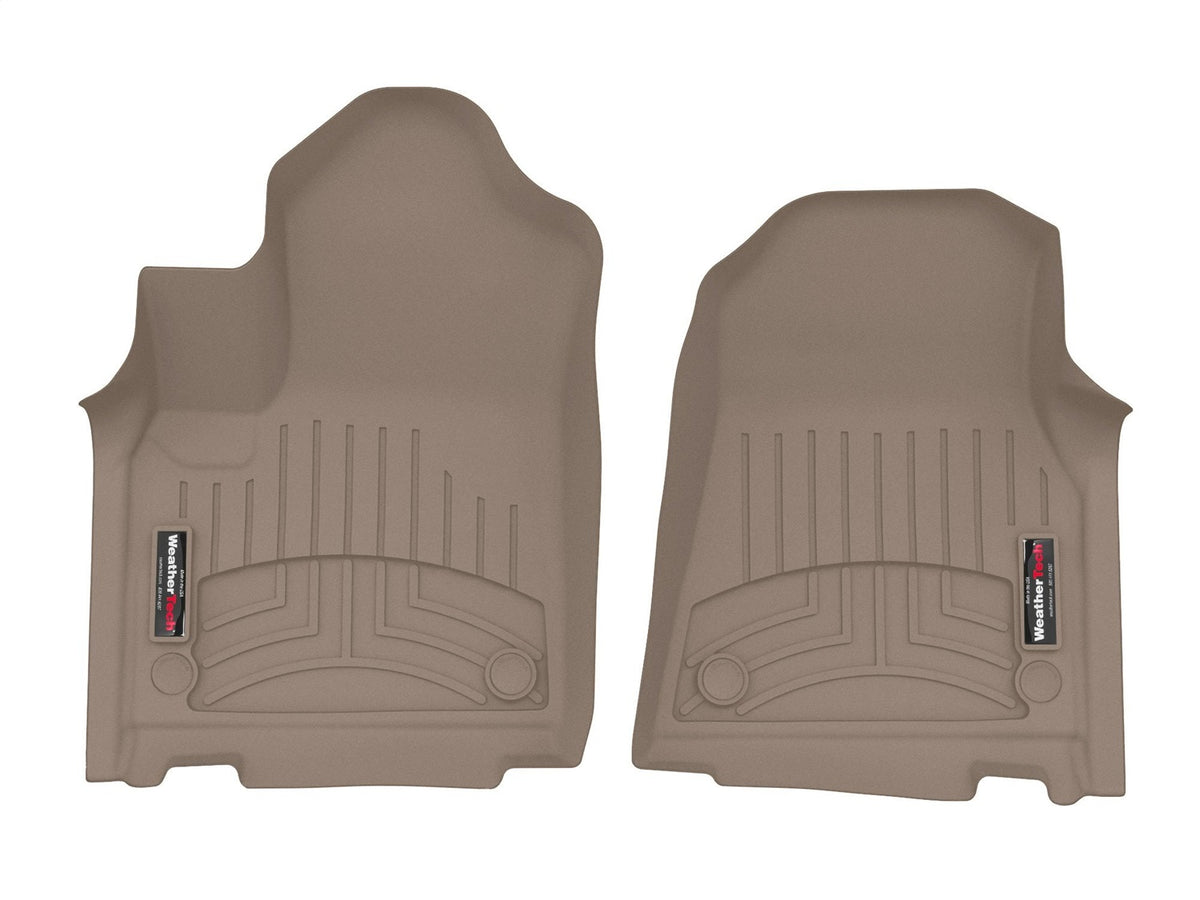 Weathertech - FloorLiner™ DigitalFit® Tan Front, Rear & Third Row Set for Grand-Wagoneer / Grand-Wagoneer-L / Wagoneer /