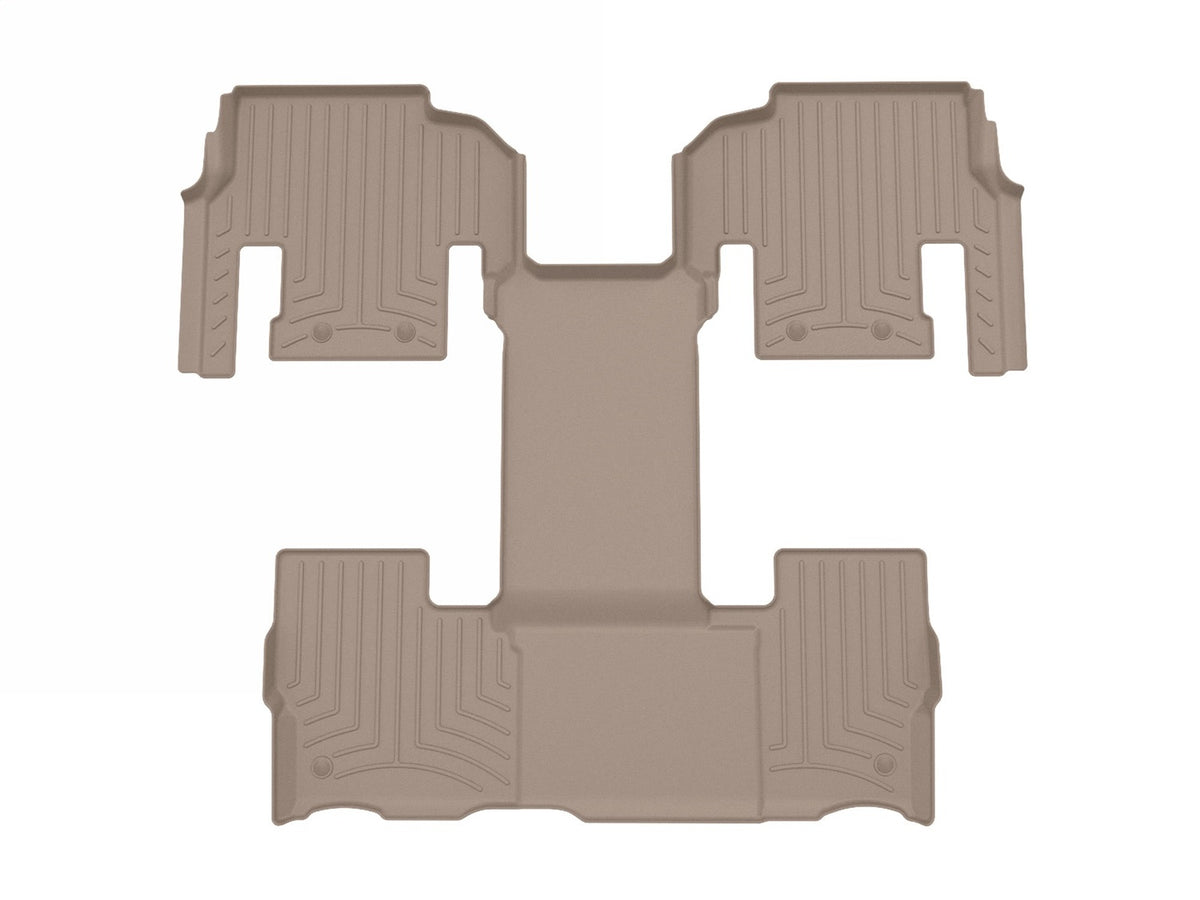 Weathertech - FloorLiner™ HP - Tan Rear and Third Row 22-25 Jeep Wagoneer / 23-25 Jeep Wagoneer-L - 4517044IM