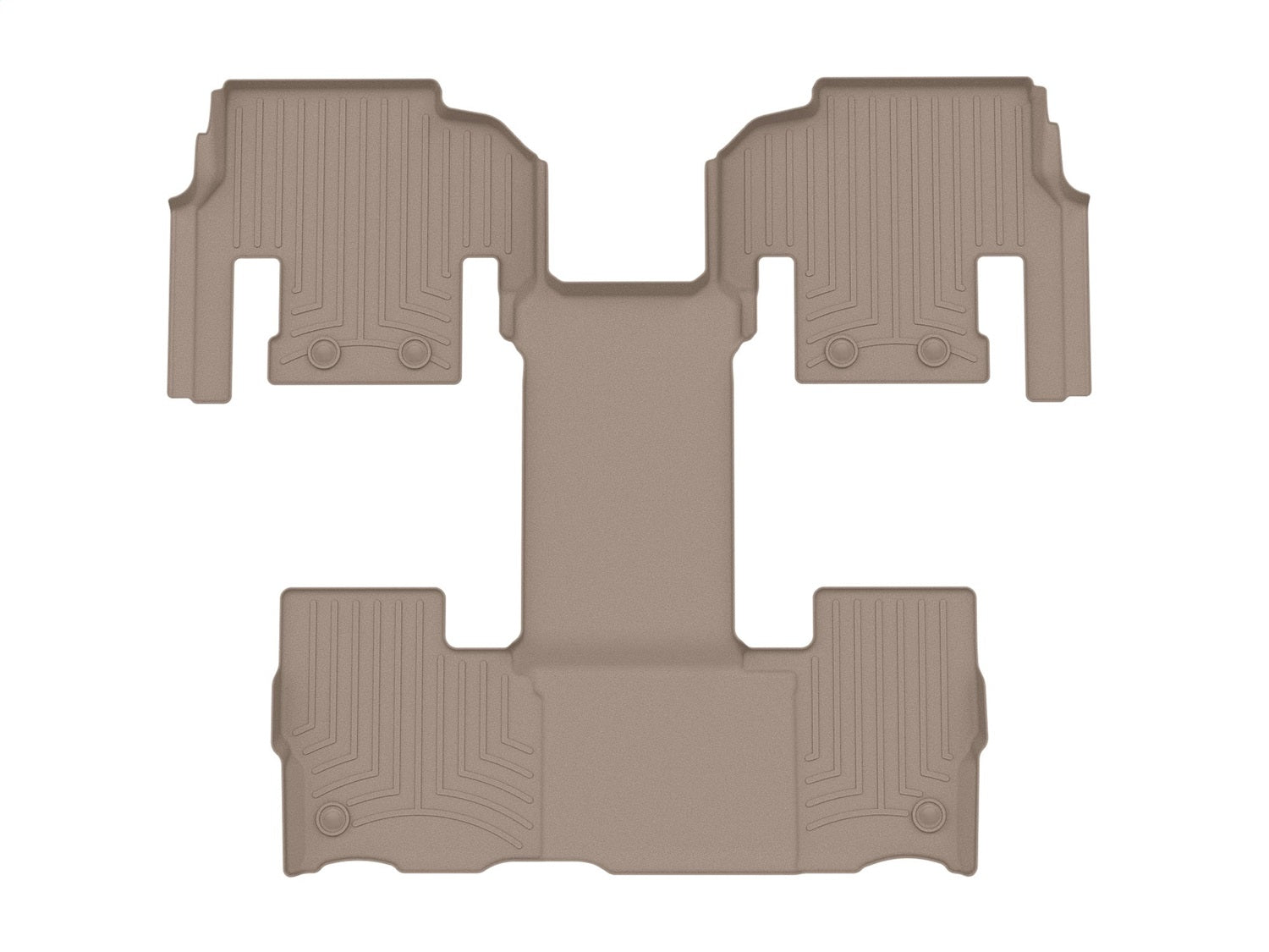 Weathertech - FloorLiner™ DigitalFit® - Tan Rear 22-25 Jeep Wagoneer / 23-25 Jeep Wagoneer-L - 4517044