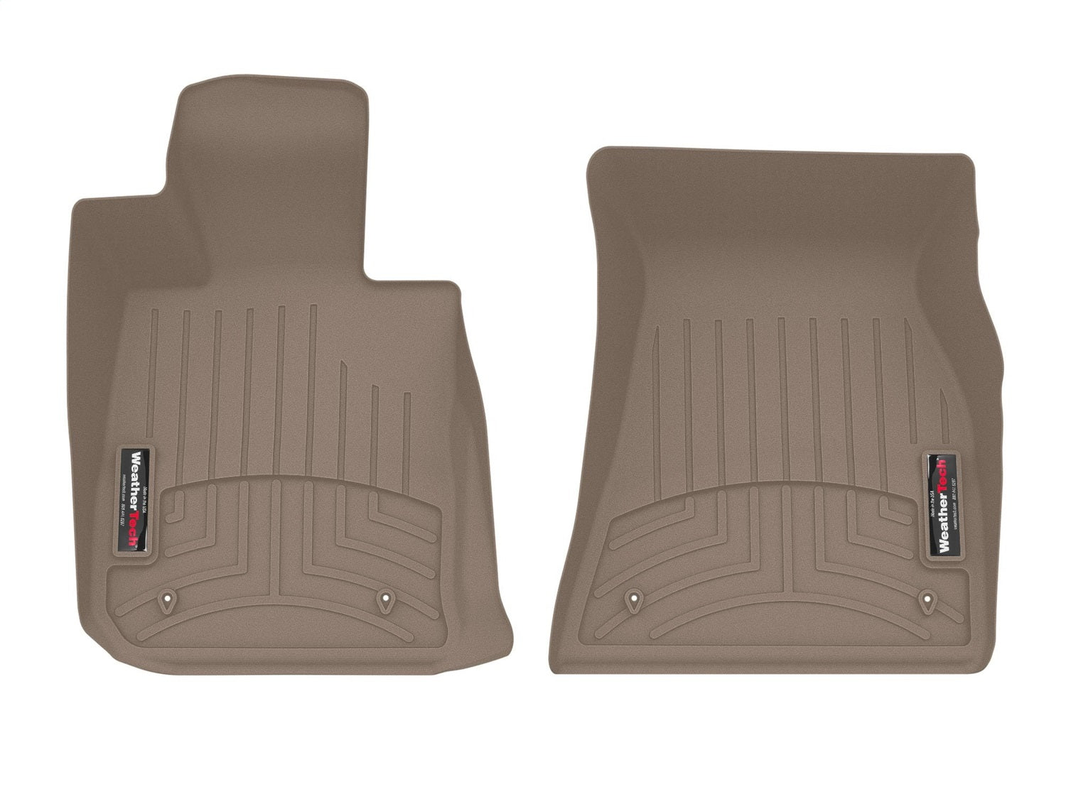 Weathertech - FloorLiner™ DigitalFit® Tan Front & Rear Set 22-26 BMW 4-Series - 4517121-4515302