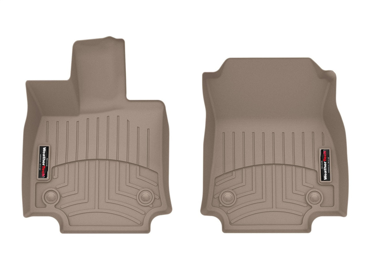 Weathertech - FloorLiner™ DigitalFit® Tan Front & Rear Set 22-25 Lexus NX - 451730-1-2