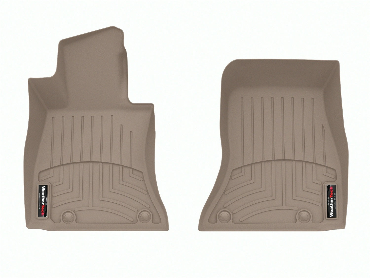 Weathertech - FloorLiner™ DigitalFit® - Tan Front 22-26 Mercedes Benz C-Class / 24-25 Mercedes Benz C63-AMG / 24-26 Merc