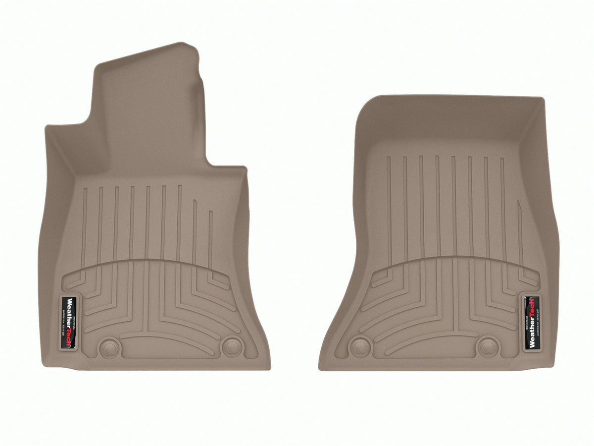 Weathertech - FloorLiner™ DigitalFit® Tan Front & Rear Set - 451741-1-2