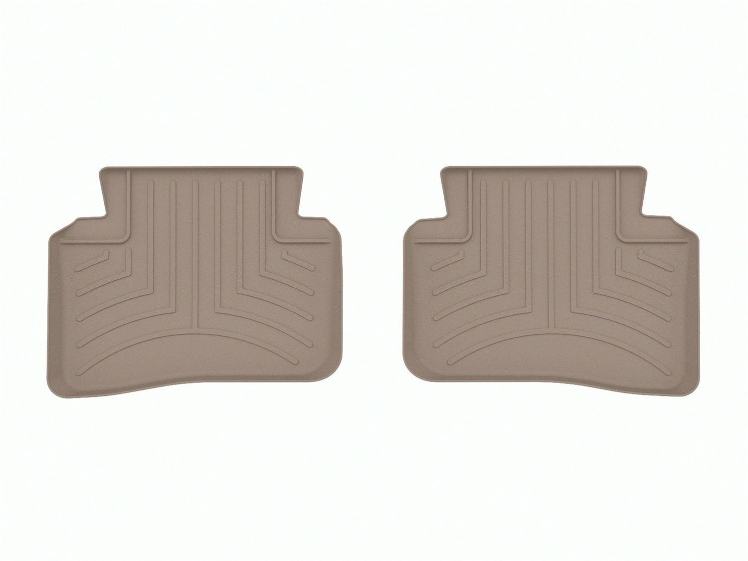 Weathertech - FloorLiner™ DigitalFit® - Tan Rear for C-Class / C63-AMG / CLA / CLS - 4517412