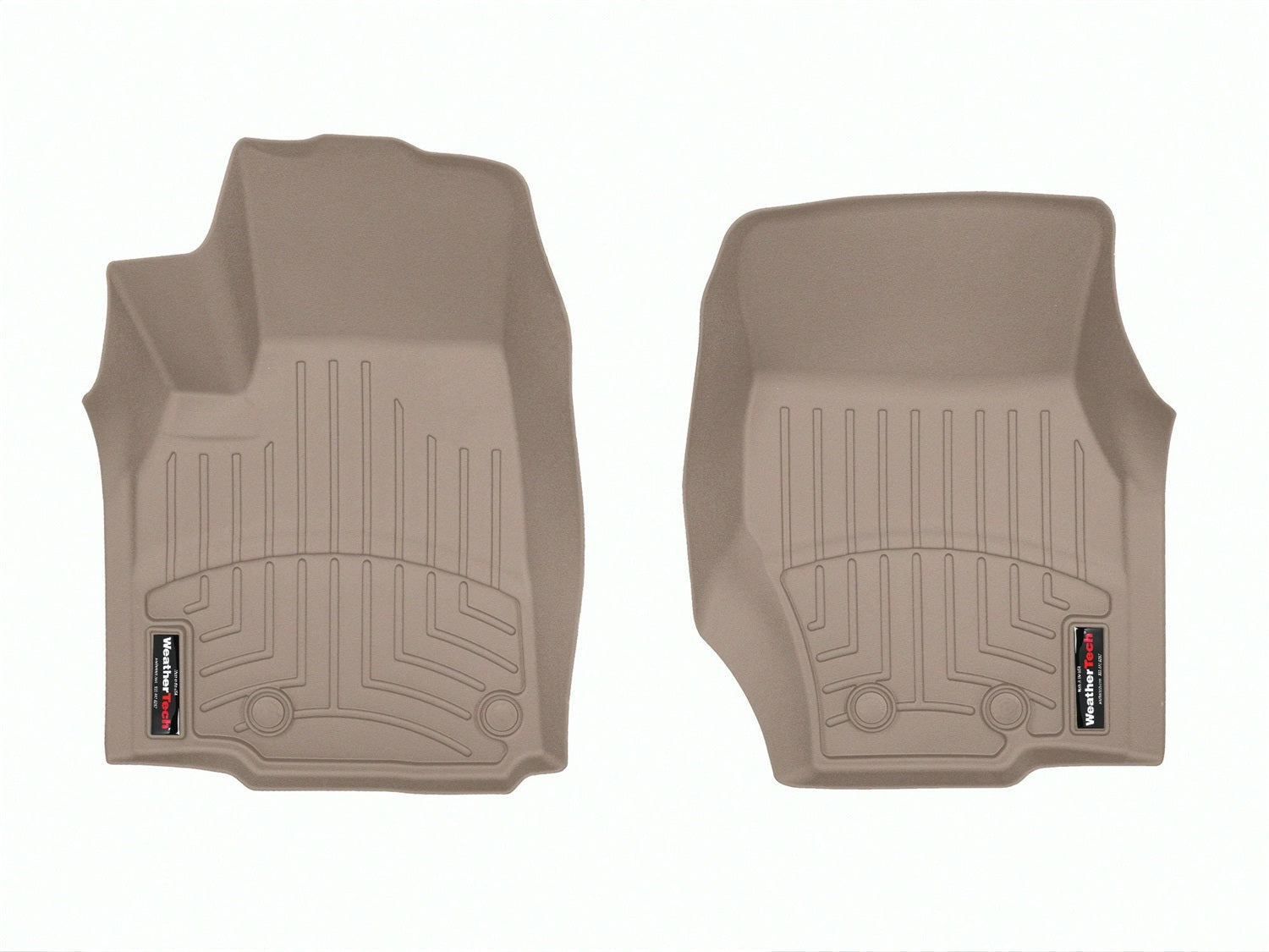 Weathertech - FloorLiner™ DigitalFit® Tan Front & Rear Set 22-25 Jeep Grand-Cherokee-L - 4517821-4516962