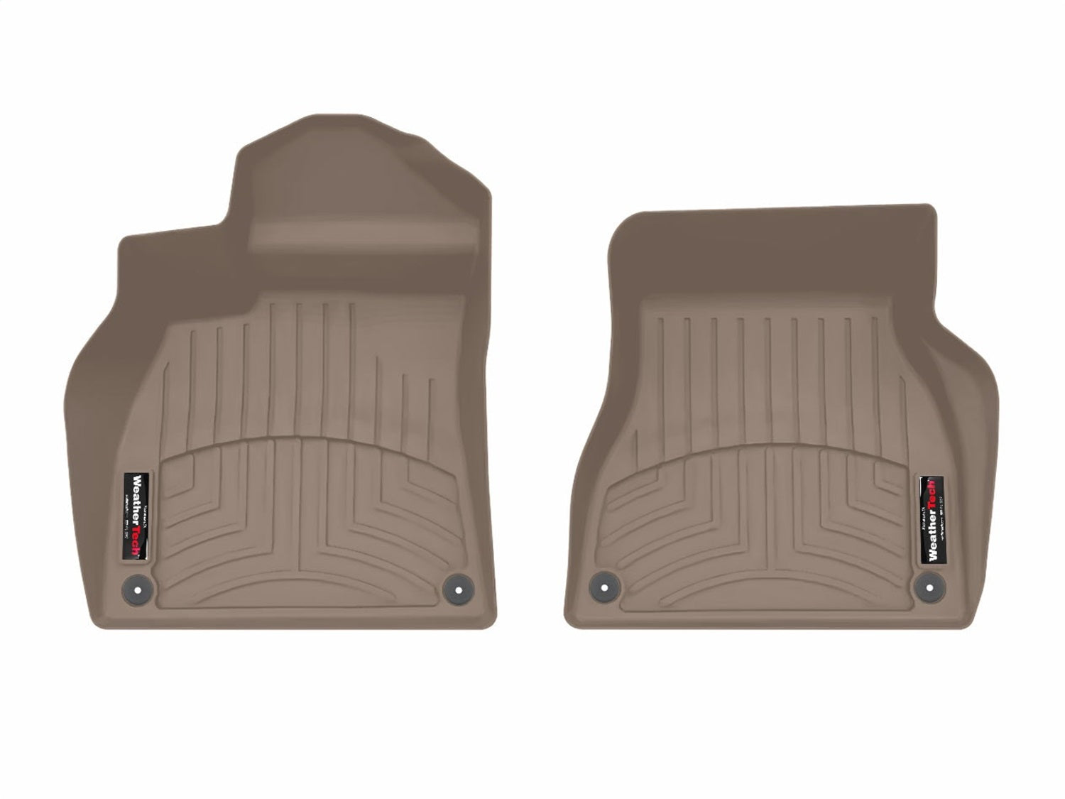 Weathertech - FloorLiner™ DigitalFit® Tan Front & Rear Set 24-25 Porsche Macan - 451910-1-2