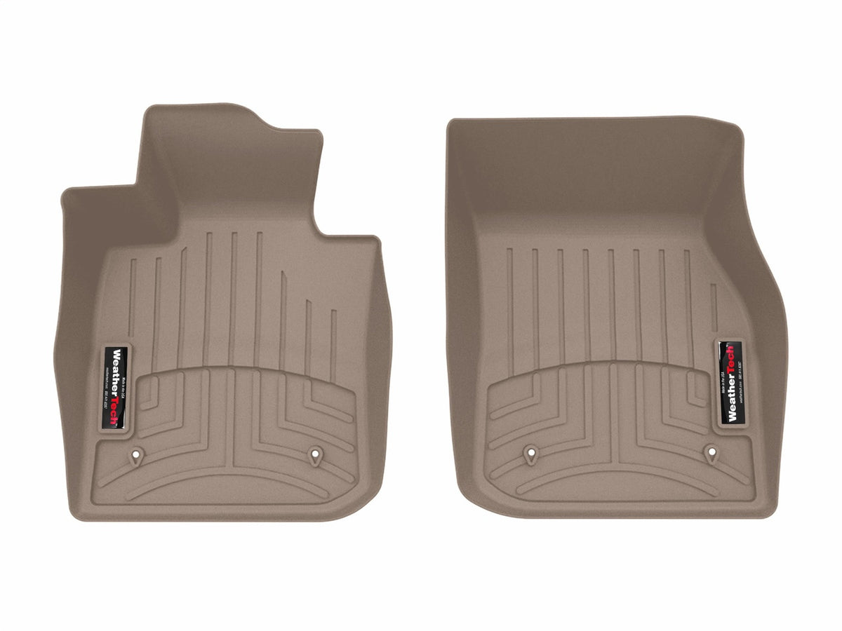 Weathertech - FloorLiner™ DigitalFit® Tan Front & Rear Set 22-25 Mini Cooper / 23-24 Mini Cooper-Countryman - 4519131-45