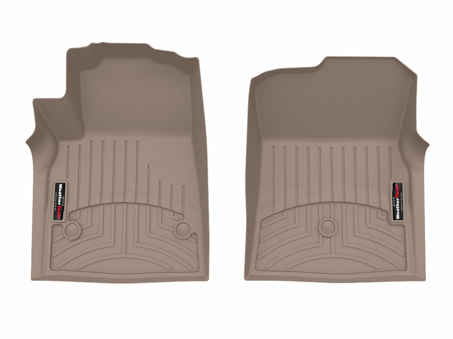 Weathertech - FloorLiner™ DigitalFit® Tan Set 26 Cadillac Escalade / 25-26 Cadillac Escalade-IQ - 451925-1-2