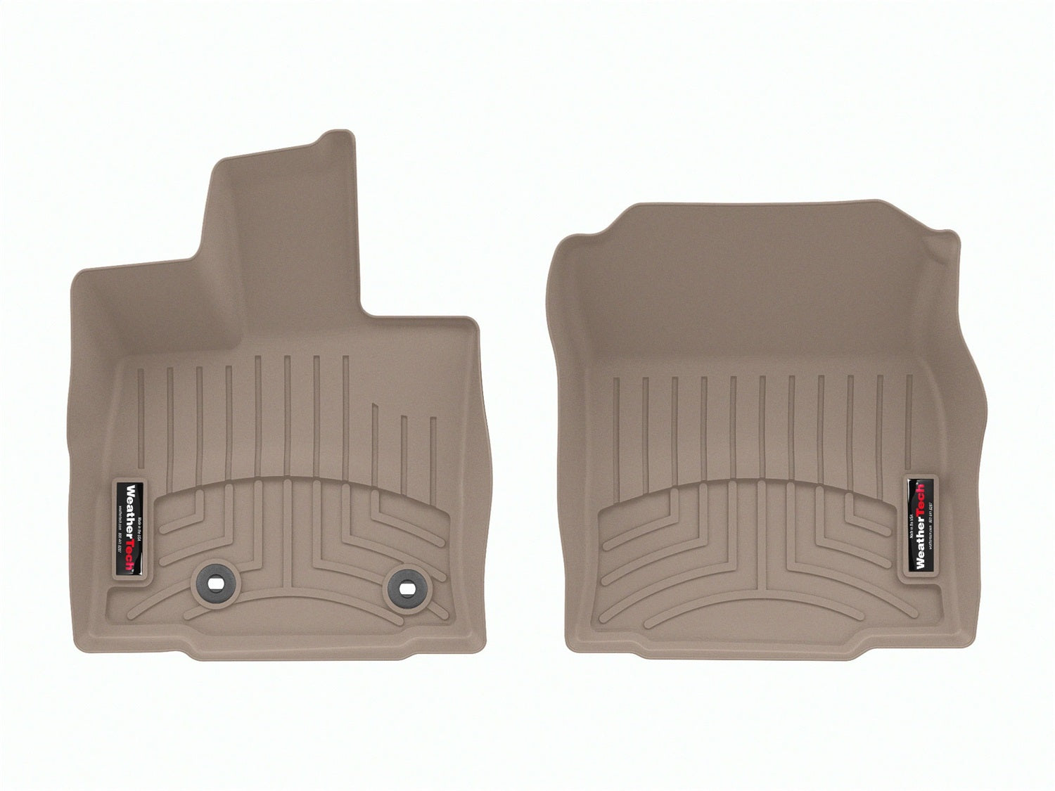 Weathertech - FloorLiner™ DigitalFit® - Tan Front - 4519721