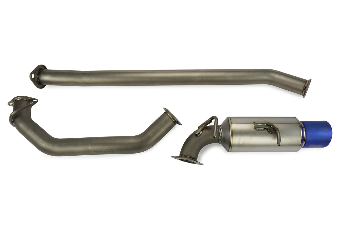 Invidia 2012+ BR-Z/FR-S 70mm Single Outlet Full Titanium Cat-Back Exhaust - HS12SSTSRG
