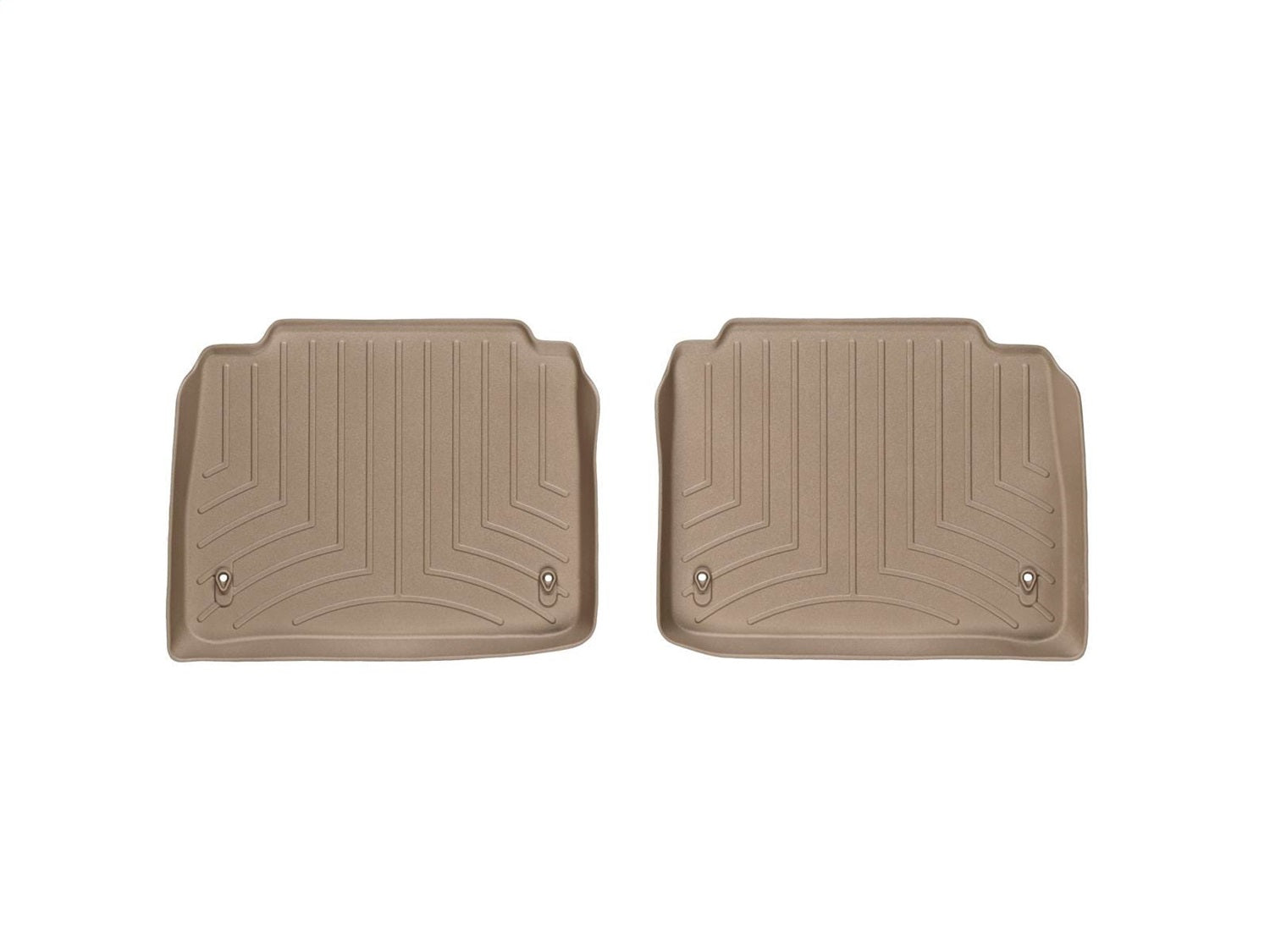Weathertech - FloorLiner™ DigitalFit® - Tan Rear 07-12 Lexus LS - 452072