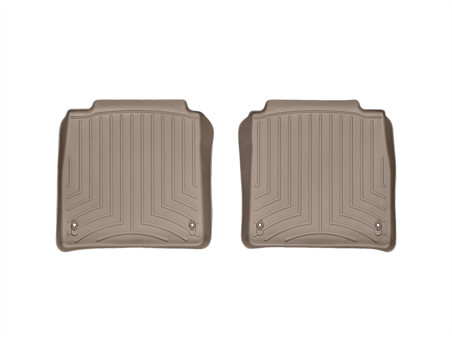 Weathertech - FloorLiner™ DigitalFit® - Tan Rear 07-12 Lexus LS - 452073