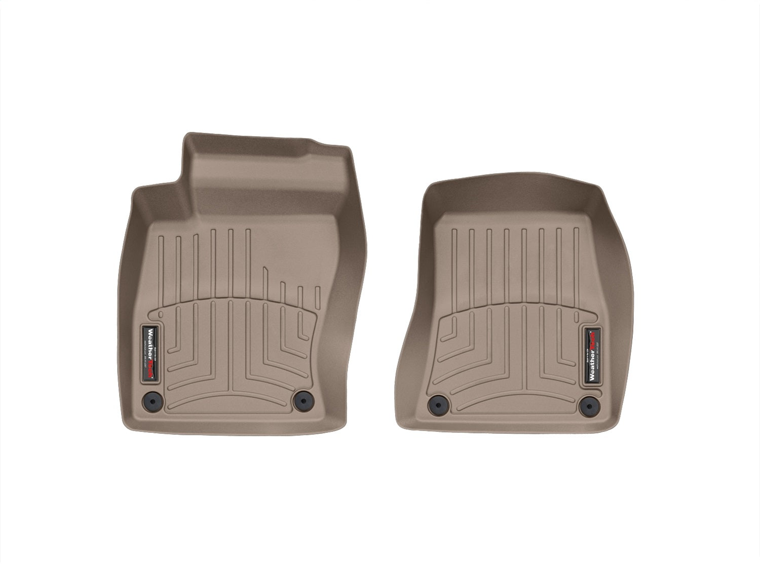 Weathertech - FloorLiner™ DigitalFit® - Tan Front 04-10 Audi A8 / 07-09 Audi S8 - 452201