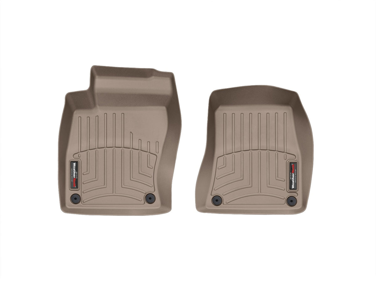 Weathertech - FloorLiner™ DigitalFit® Tan Front & Rear Set 04-10 Audi A8 - 45220-1-3