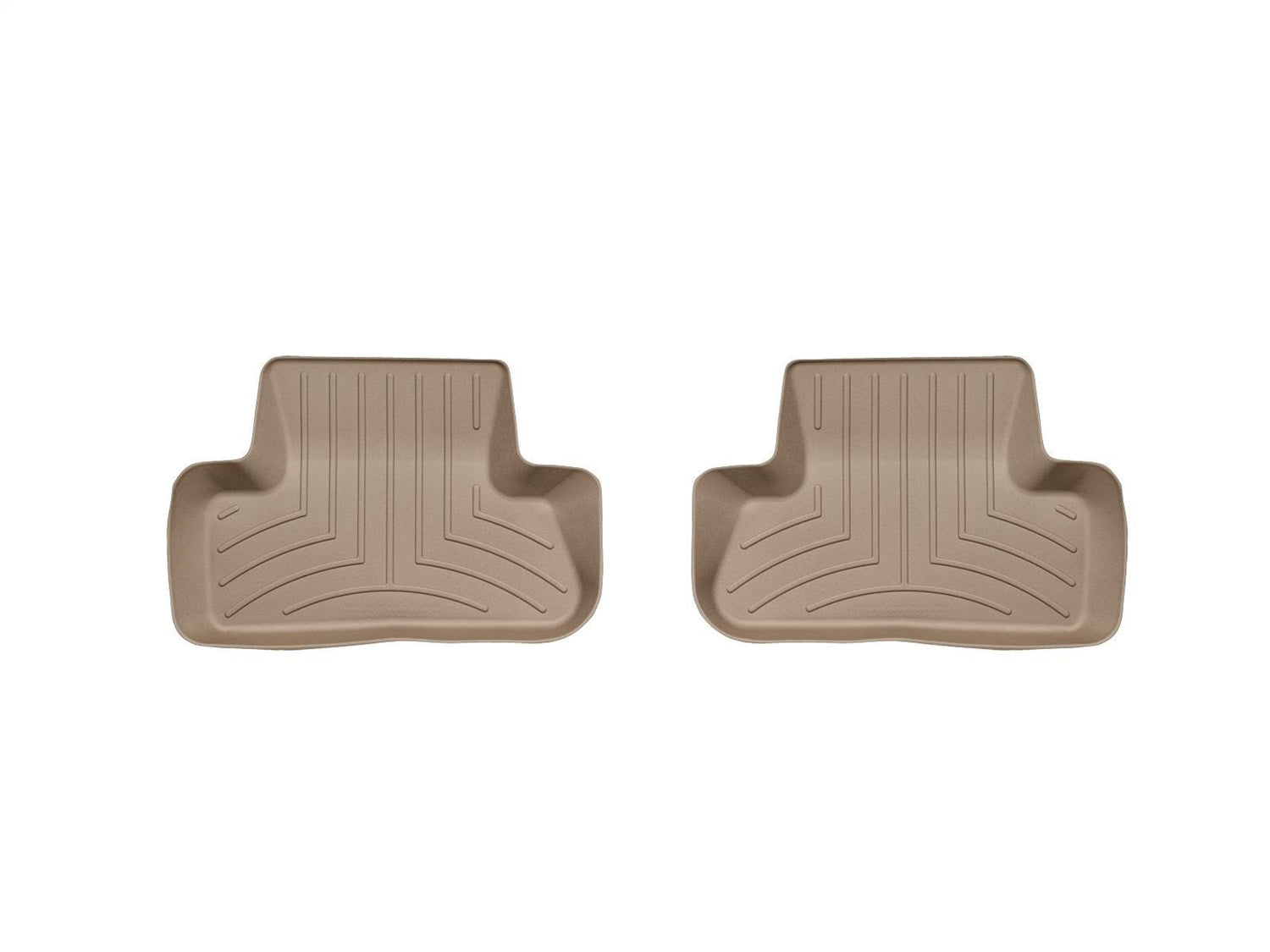 Weathertech - FloorLiner™ DigitalFit® - Tan Rear 09-17 Audi Q5 / 14-17 Audi SQ5 - 452302