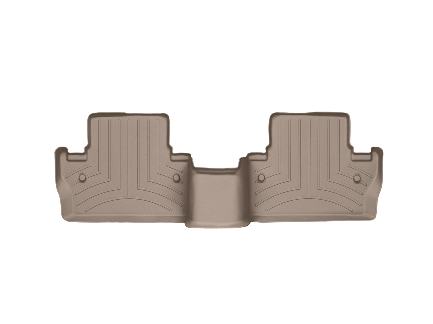 Weathertech - FloorLiner™ DigitalFit® - Tan Rear 11-18 Volvo S60 / 15-18 Volvo V60 - 452343