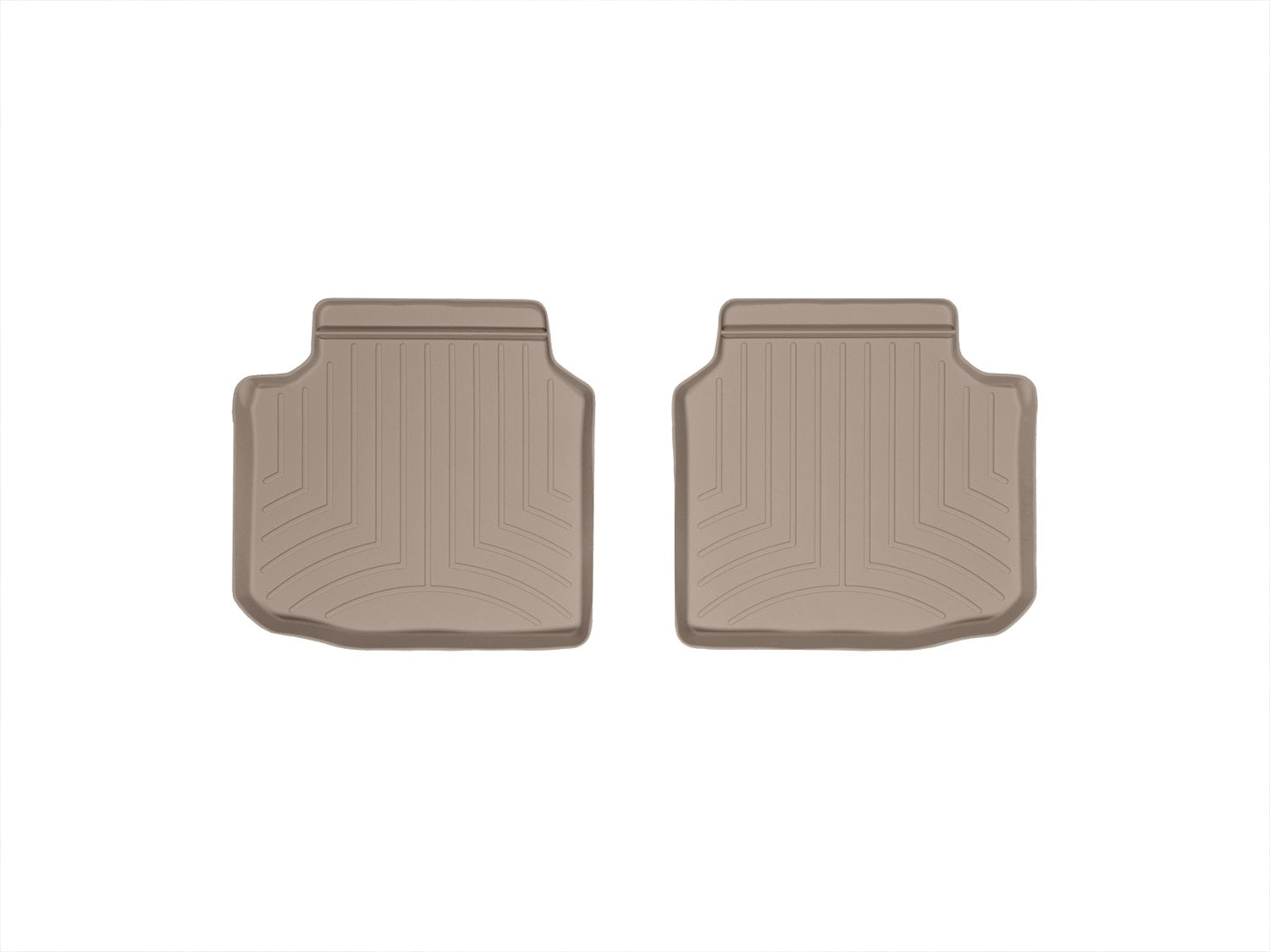 Weathertech - FloorLiner™ DigitalFit® - Tan Rear 09-15 BMW 7-Series - 452425