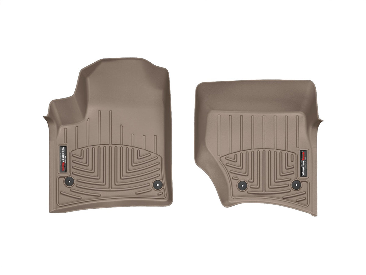 Weathertech - FloorLiner™ DigitalFit® Tan Front & Rear Set 04-10 Porsche Cayenne / 07-10 Volkswagen Touareg - 452451-450
