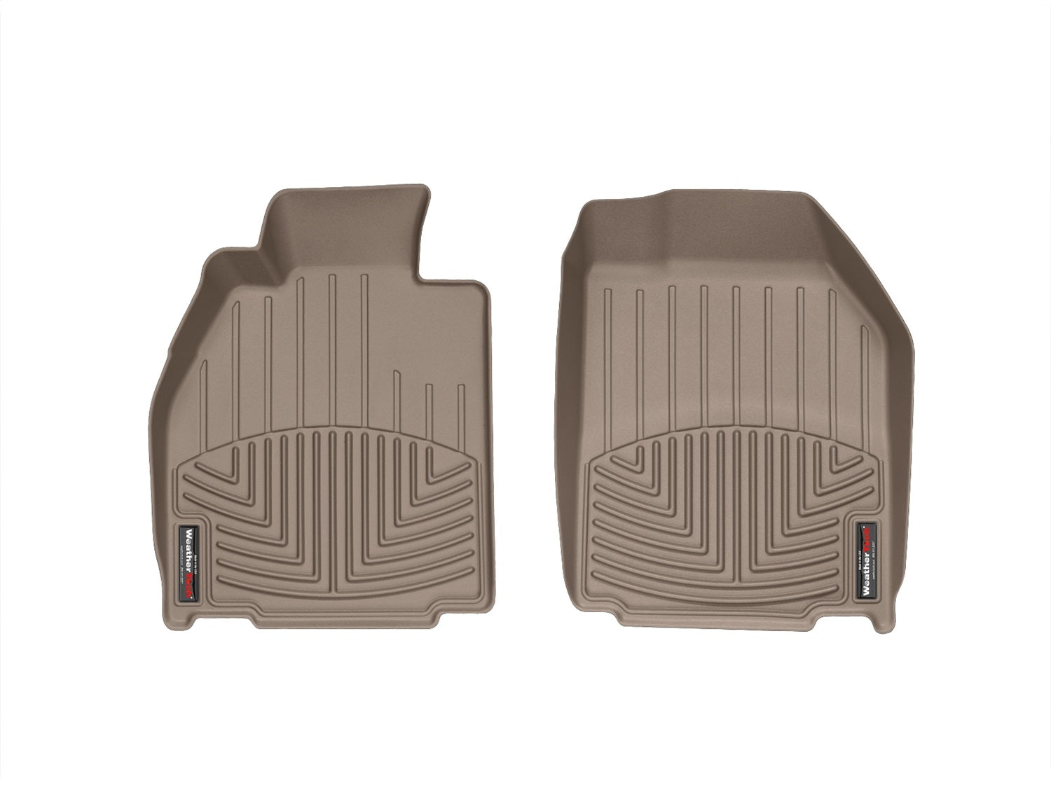 Weathertech - FloorLiner™ DigitalFit® - Tan Front 05-13 Porsche 911 / 05-12 Porsche Boxster / 06-12 Porsche Cayman - 452