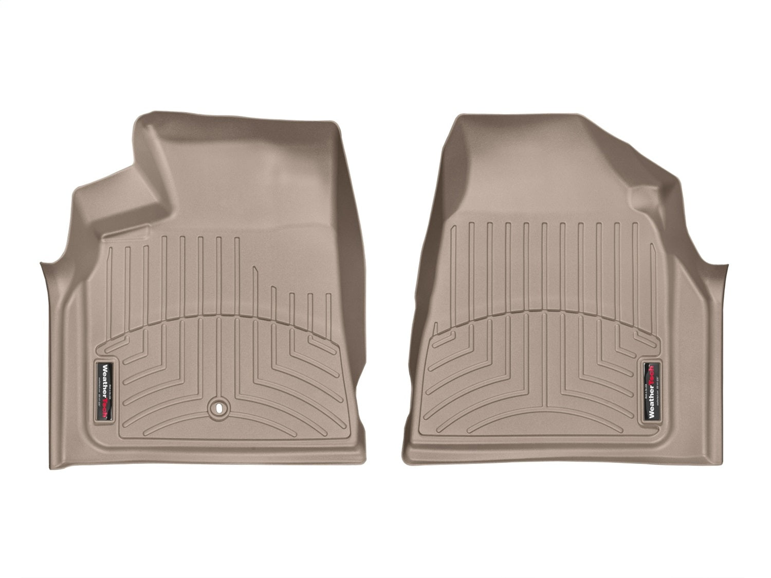 Weathertech - FloorLiner™ DigitalFit® Tan Front Set for Acadia / Acadia-Limited / Enclave / Traverse - 452511-459423