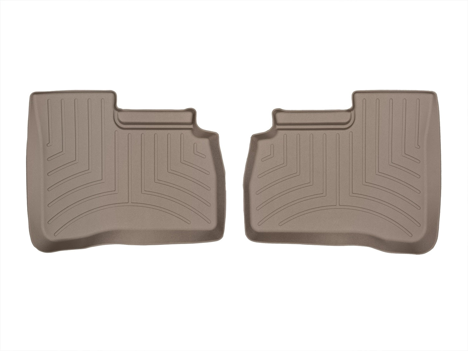 Weathertech - FloorLiner™ DigitalFit® - Tan Rear 06-13 Mercedes Benz S-Class / 08-13 Mercedes Benz S63-AMG / 06-13 Merce