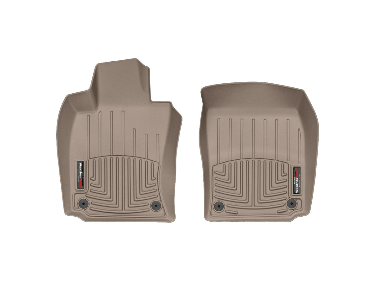 Weathertech - FloorLiner™ DigitalFit® Tan Front & Rear Set 10-16 Porsche Panamera - 45257-1-2