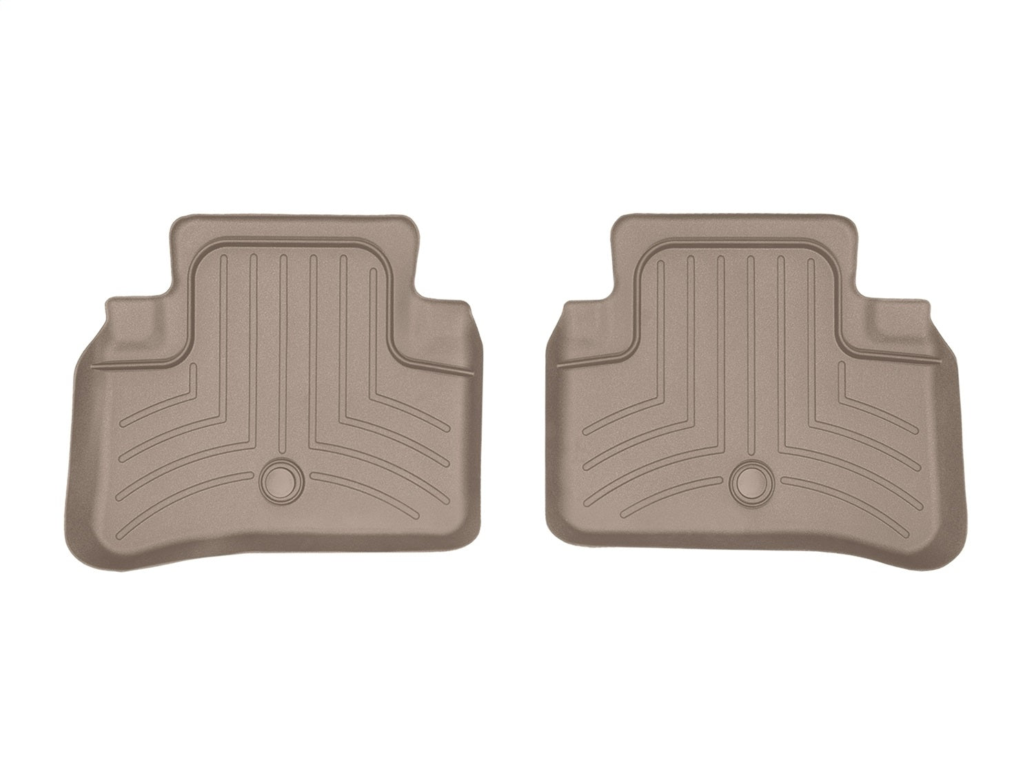 Weathertech - FloorLiner™ DigitalFit® - Tan Rear 11-18 Mercedes Benz CLS / 11-18 Mercedes Benz CLS63-AMG - 452582