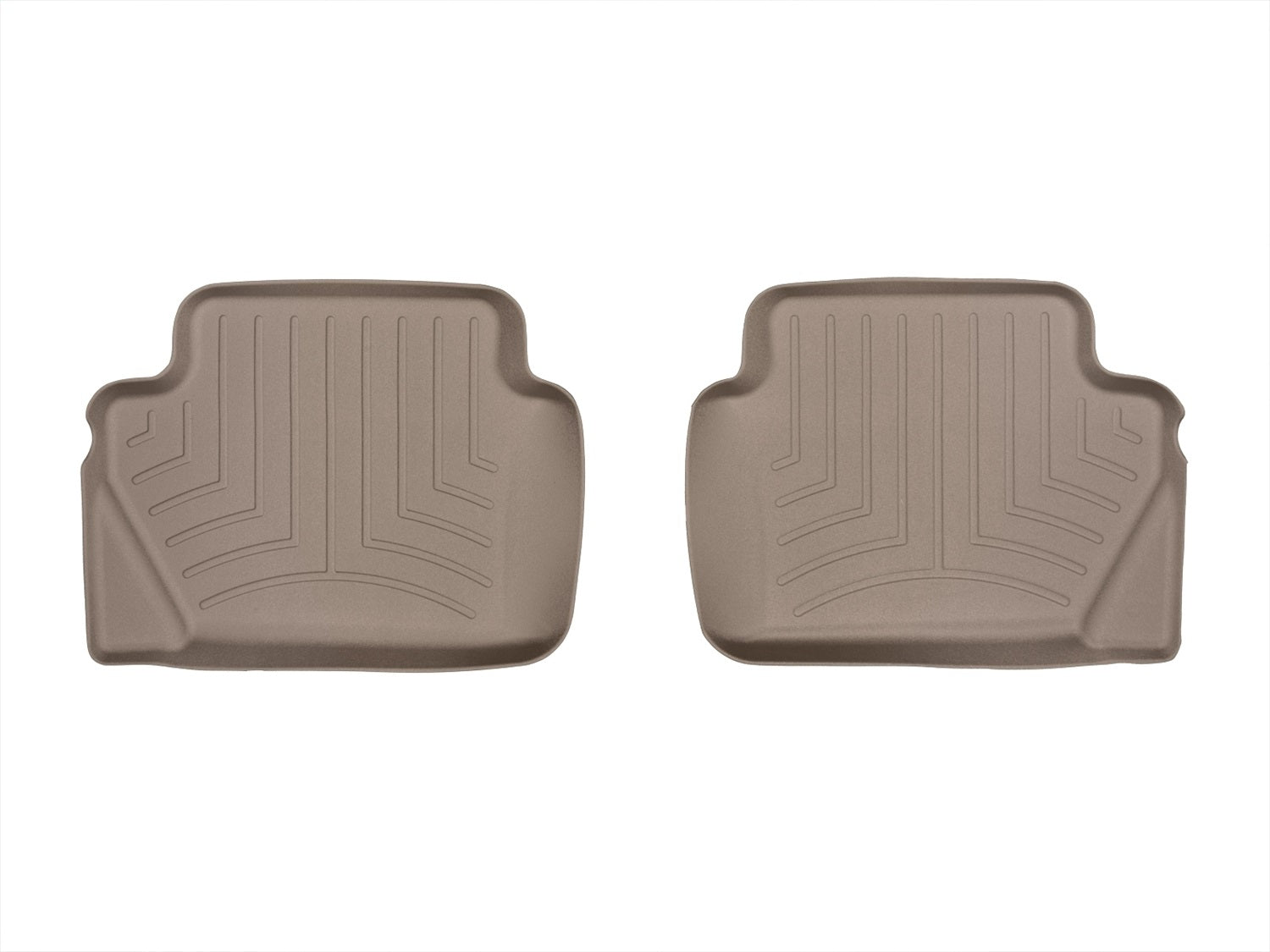 Weathertech - FloorLiner™ DigitalFit® - Tan Rear 14-19 Ford Fiesta - 453233